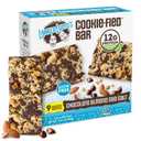 Lenny & Larry's Cookie-fied Protein Bar  Chocolate Almond Sea Salt Vegan Protein Bars 9x45g  Healthy Snacks with 12g Plant Protein & 5g Fiber  Gluten free Power Bar, Keto Friendly, Non-GMO & Vegan