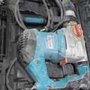 ENEACRO 1-1/4 Inch SDS-Plus 13 Amp Heavy Duty Rotary Hammer Drill, Safety Clutch 4 Functions with Vibration Control Including Grease, Chisels and Drill Bits with Case