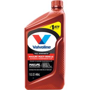 2 x Valvoline Multi-Vehicle ATF Full Synthetic Automatic Transmission Fluid 1 Quart