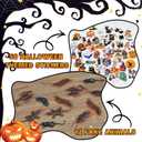 296PCS Halloween Party Favors Gloves, 24Sets Purple Orange White Gloves Stuffed Bulk Non-Candy Halloween Goodie Bags Fillers Trick or Treat Bag for Halloween Party Supplies Birthday Classroom Gifts