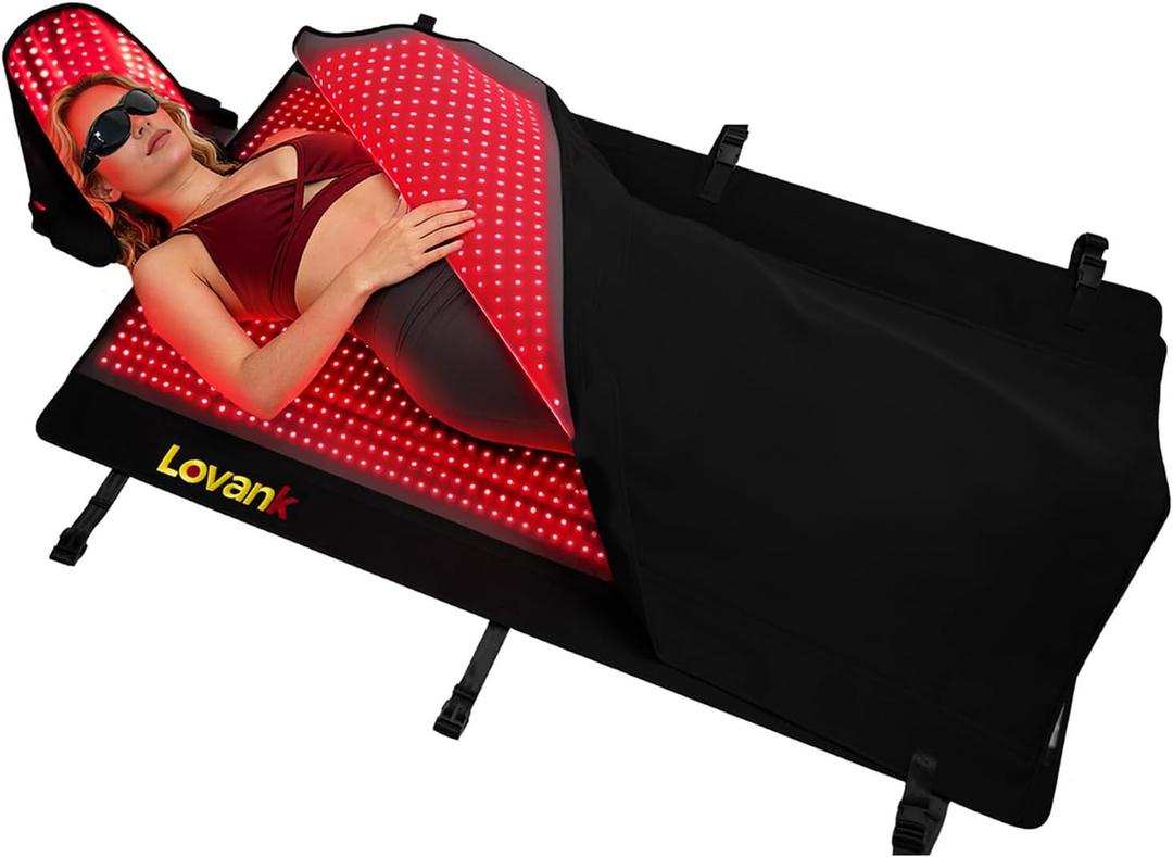 Red Light Therapy Mat Full Body 83" x 33", 2710 LEDs, 660&850nm | Easy-Clean TPU, 3 Light Modes, 5 Intensity Levels, Skin-Friendly for Everyday Home Use