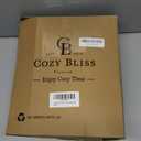 Cozy Bliss Faux Fur Throw Blanket for Couch, Cozy Warm Plush Striped Blanket for Sofa Bedroom Living Room, 50 * 60 Inches Tie-dye Purple