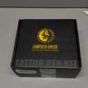 Wormhole Tattoo Kit Tattoo Gun Kit Tattoo Machine for Beginners 20 Color Inks Power Supply Machine Pen Red