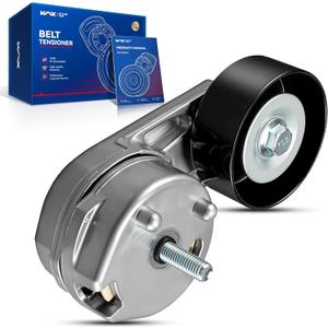 KAX 38279 Belt Tensioner Pulley Compatible with Ford Escape 2005-2008, Ford Fusion 2006-2009, Ford Five Hundred 2005-2007, Ford Freestyle 2005-2007,Mercury Mariner 2005-2008,Ford Thunderbird 2002-2005