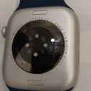 Apple Watch Series 10 [GPS, 46mm] - Silver Aluminum Case with Denim Sport Band, M/L 
