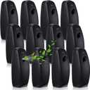 Maxcheck 12 Pcs Automatic Air Freshener Spray Dispenser Automatic Spray Dispenser for Bathroom Battery Operated Free Standing or Wall Mounted Restroom Bedroom Sprayer (Black)