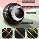 Senston 27.5'' Outdoor Basketball Excellent Elasticity/Grip Rubber Basketballs with Pump, Durable Size 5 Men Basketball