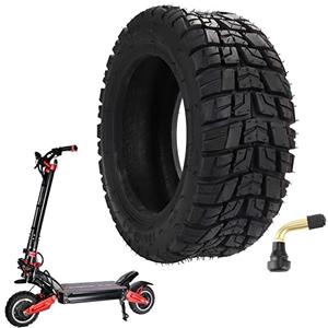 YBang 100/65-6.5 Off-Road Vacuum Tire for VSETT 11+/Zero 11X/Dualtron for 11 Inch Electric Scooter, Tubeless Wider and Thicker Tires, Non-Slip Spare Wheels for Scooter (1 PC)