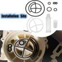 Replace 7129716 Water Softener Seal Kit Fit For Kenmore, GE, Whirlpool, North Star, Ecowater, Ecopure, Morton Systems, Water Softener Gasket Parts, Seal Kit Replaces 7092163, 7134224, WS35X10005