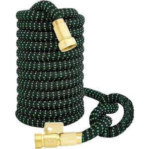 1PC High Pressure hose Expandable Magic Hose For Watering And Cleaning, 3/4 ", Connector, Sprinkler Head,(3/4''_25FT)