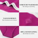 coskefy Women's Underwear Cotton Breathable Hipster Panties Soft Low Rise Bikini Ladies Workout Briefs 5 Pack (L)
