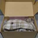 Momcozy Baby Carrier with Natural Cotton Linen, Built to Last, Ergonomic Design, Lightweight and Comfortable, Hands-Free for Moms&Dads, Brown Checkerboard