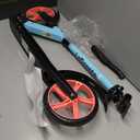 LaScoota Kick Scooter for Kids Ages 6+, Teens & Adults, Large 8" Sturdy Urethane Wheels. Adjustable Handlebar, Lightweight, Foldable, 220lbs Max Load