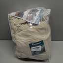 FantasDecor 4 Piece Sofa Velvet Couch Covers for 3 Cushion Stretch Slipcover with Individual Seat Cushion Elastic Furniture Protector for Pets, Machine Washable (Sofa, Ivory)