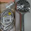 Cobbe Filtered Shower Head with Handheld, High Pressure 9 Spray Mode Showerhead with Filters, detachable shower head, Water Softener for Hard Water Remove Chlorine and Harmful Substance, Chrome (3. Chrome Plated)
