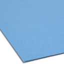 Smead File Folder, Reinforced Straight-Cut Tab, Legal Size, Blue, 100 per Box (17010)