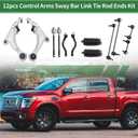 X AUTOHAUX Front Suspension Kit for Nissan Maxima 09-14 12 Pcs