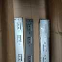 14 inch Drawer Slides 4 Pairs (8pcs) Full Extension Ball Bearing Drawer Slides 3 fold Full Stretch Side Mount Drawer Slides 100 LB Capacity Drawer Slide 14" Silver