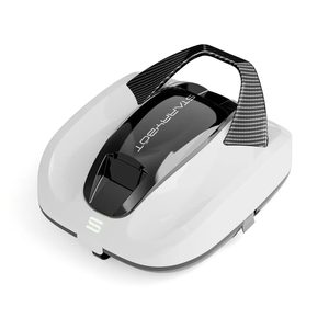 Cordless Robotic Pool Cleaner, Portable Swimming Robotic Pool Vacuum Self-Parking Technology,150Mins Runtime,Pool up to 900 Sq.Ft, Ideal for Above-Ground Pools