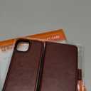 Bocasal Detachable Wallet Case for iPhone 14 RFID Blocking Card Slots Holder Premium PU Leather Magnetic Kickstand Shockproof Wrist Strap Removable Flip Protective Cover 5G 6.1 inch (Brown)