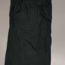 PRETTYGARDEN Women's 2 Piece Lounge Sets Asymmetrical Long Sleeve T Shirt Wide Leg Pants Casual Outfits Tracksuit (Large, Dark Green)