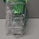 Mini Shopping Cart Miniature Supermarket Handcart Shopping Utility Cart Storage Toy for Kids - Green