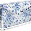 BRVNOTA Acrylic Napkin Holder, Clear Waterproof Vertical Guest Towel Holder for Dining Table, Disposable Hand Towels Tray for Bathroom/Hotel/Kitchen (1 PCS)