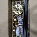 56" Wood Ceiling Fan with Light and Remote Control, Indoor Outdoor Wooden 3 Blades Ceiling Fan for Patio Living Room, Bedroom, Office,Reversible DC Motor(Black+Dark Walnut)