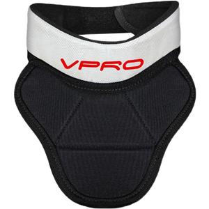 VPRO Hockey Neck Guard - Ice Hockey Neck Protector with Extension - Lightweight and Adjustable Collar for Adult & Youth Players (SR(Large))