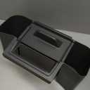 Center Armrest Rear Organizer for Toyota Sienna 2021-2026 ABS Cup Holder Tray Center Consoles 3-in-1 Backseat Organizer(Gray)