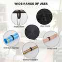 3 x 96 ft x 1/2 inch Hook and Loop Roll, Reusable Fastening Cable Ties, Multi-Purpose Cable Management Wire Ties Cable Straps for Organizing Home, Office and Data Centers