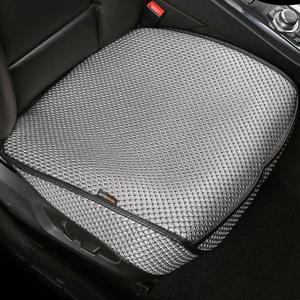 Auto Newer Breathable Universal Four Seasons Car Seat CoversLuxury Car Seat Cushion Protectors for Front Seat Bottoms,Compatible with 95% Vehicles Fit for Cars Truck SUV Sedan (Grey,1PC)
