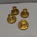 Suction Cup Hooks for Shower No-Drill Bathroom Hooks for Towels, Robes, Loofah Mountable on Bathroom Walls, Kitchen, Glass, Mirrors, Tile and Smooth,Non-Porous Surfaces (4, Brushed Gold)