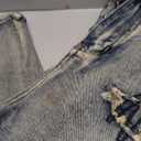 Men's Classic Flared Jeans Slim Fit Bell Bottom Demin Jeans Ripped Patched Denim Pants, 5713 Vintage (Blue, Size 32)