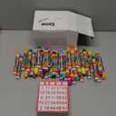 Crtiin 148 Pack Bingo Game Cards and Dot Daubers Set Includes 100 Bingo Cards and 48 Dot Markers Supplies Calling Card Set for Large Groups, Parties, Family Gathering Activity, Game Night