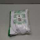 Memoriesea Women's Basic Bodycon Ruffle Flared Short Sleeve Pencil Midi Dress (Large, White)