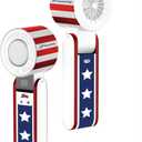 USA 250th Anniversary Portable Fan with Cooling Pad, 4000mAh Battery, Small