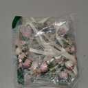 DreamLily Girls Camellias Flower Crown Birthday Photo Pops Hair Wreath Wedding Festival Floral Headpiece XM11 (Pink)