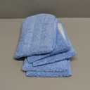 16.5 inch Reusable Mop Pads Microfiber Spray Mop Replacement Heads for Wet/Dry Mops Compatible with Bona Floor Care System (Pack of 5) (Blue)