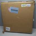 Art3d 12-Pack Smooth Drop Ceiling Tile 2ft x 2ft - Fire-Rated, Waterproof, Reusable - Premium PVC, No Sag and Breakage - Cover 48 Sq. Ft, Black (24*24)