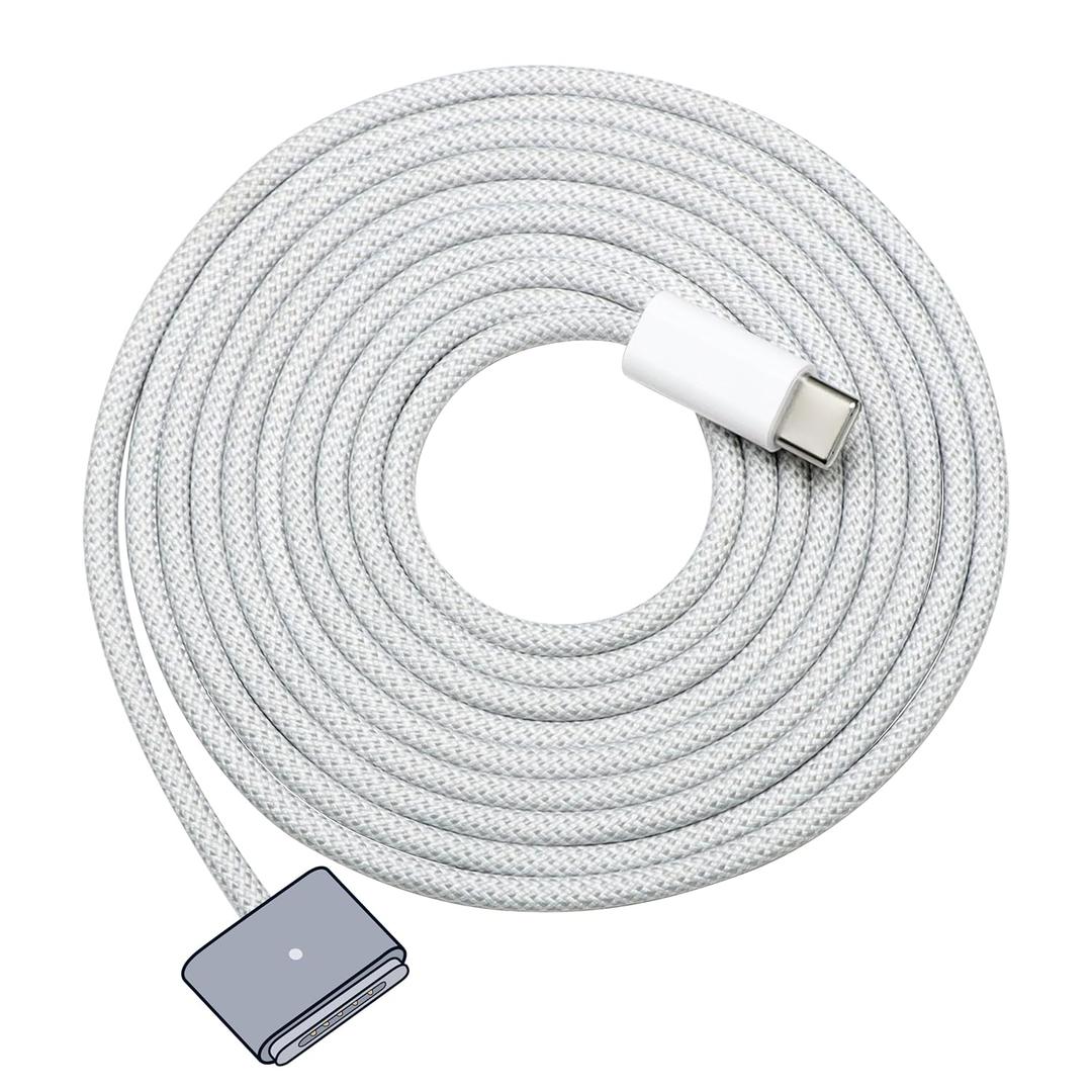 USB-C to Magnetic 3 Fast Charging Cable (2 m/6.6 ft), Compatible with MacBook Air (15''/13'' M4 2025, M3 2024, 15'' M2 2023, 13" M2 2022), MacBook Pro (16"/14" 2024/2023/2021), Space Gray