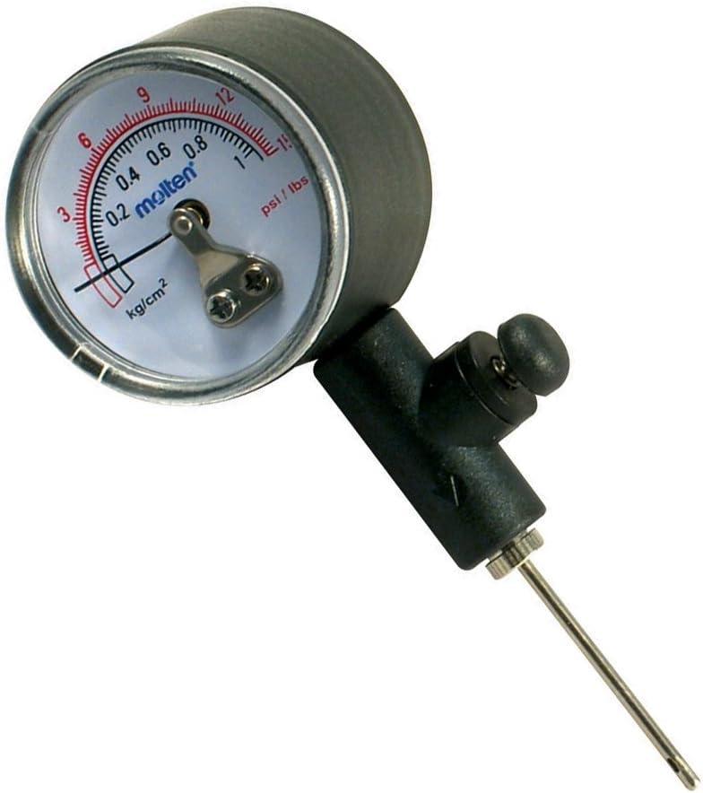 Molten PG Pressure Gauge with Built-in Release Valve, Black
