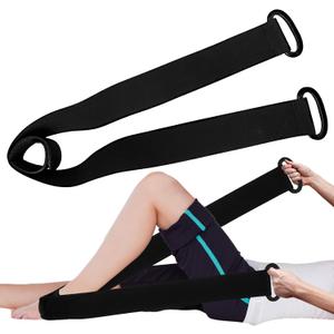 Knee Replacement Recovery Aids Kit - Leg Lifter Strap Elastic Exercise Bands for Knee, HIPS, Hamstrings