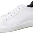 Carboni Mens Invisible Elevator Shoes  Gain 3.15 (8 cm) Height  Genuine Leather Carboni  Casual Sneakers  Inches Taller (White)