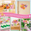 2 x Einailvk DIY Flower Bouquets Toys Accessories, DIY Arts & Crafts Flowers Toy Accessories, Toys for Girls 4-8 Year Old, Ideal Birthday Christmas Gift for Girls 3 4 5 6 7 8 yr Old, 174PCS (Multi)