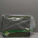 GEAoffice Side Loading 9 Pockets Top Loader Binder Holds 324 Cards, Waterproof PU Leather Trading Card Binder for Toploader, Card Collection Album Folder for MTG, TCG, Sports Cards, Green