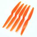 Riakrum Spare Rc Plane Propellers Airplane Carbon Fiber Nose Cone Compatible with Tr-p51 Rc Plane 4 Channel Remote Control Airplane with Propeller Savers and Adapter (6 Sets)