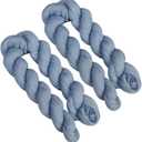 2X Cheesecloth Table Runner Drapery 300cm Long Dining Table Cover for Ceremony Reception Party Supplies Holiday Anniversary , Blue