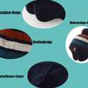 Boys Winter Hat Baby Beanies with Earflap Upgrade Fleece-Lined Skiing Toddler Hat (1-3T, B-green Stripes)