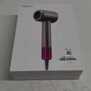 SHRATE Professional High Speed Ionic Hair Dryer | Ultra-Fast Drying | 500 Million Negative Ions | Low Noise | 160000 RPM | Compact Blow Dryer with Magnetic Diffuser for Faster Drying All Hair Types (Grey)